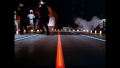 The central runway of a flight line of Draconia's launch bay (BR25: Film, "Awakening").
