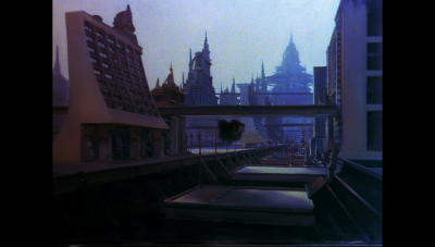 New Chicago during the day (BR25: Film, "Awakening").