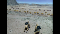 Capt. William "Buck" Rogers and Maj. Duke Danton happen across Kaleel's vast accumulation of Scorpion fighters (BR25: "Planet of the Slave Girls").